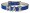 Blue Vinyl Slider Collar.