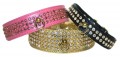 Majestic Collar - Vinyl (5-Rows of Crystals)