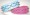 Baby Blue & Pink Signature Leather