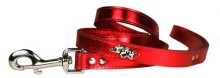 Metallic Red Arkansas Razorback Lead (Leash)
