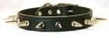 Single Row Liberty Latigo Spike Protector Collar