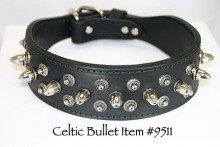 2" Tapered 2-Ply Leather.